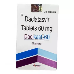 Даклинза 60мг №28 (Даклатасвир, генерик Dacikast) фото